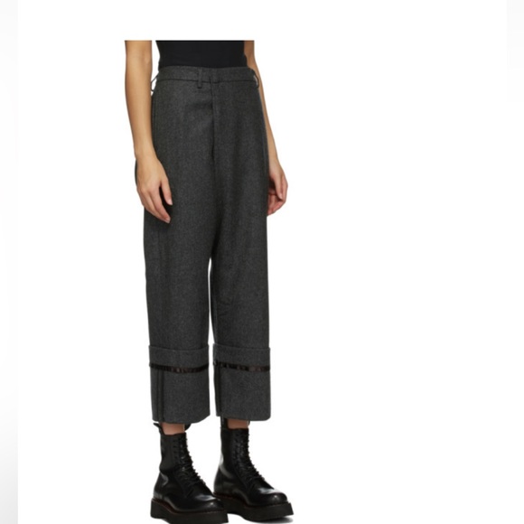 COPY - R13 wool flannel cropped trouser - Picture 2 of 10